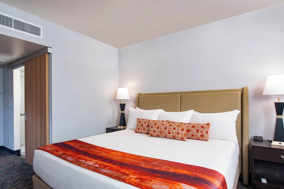 Two Queens Room (No Resort Fee) | In-room safe, blackout drapes, iron/ironing board, free WiFi