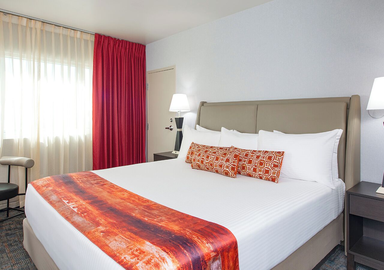 In-room safe, blackout curtains, iron/ironing board, free WiFi