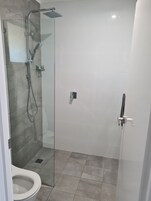 Basic Double or Twin Room | Bathroom | Shower, free toiletries, hair dryer, towels