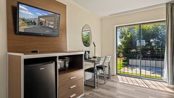 Standard Room, 2 Queen Beds, Non Smoking | Laptop workspace, blackout curtains, iron/ironing board, free WiFi