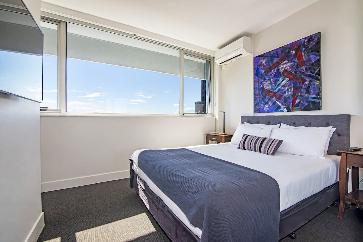 Apartment, 2 Schlafzimmer | 2 Schlafzimmer, Schreibtisch, Verdunkelungsvorhänge
