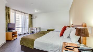Desk, iron/ironing board, cots/infant beds, free WiFi