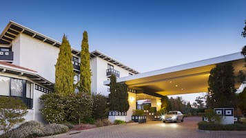 Front of property - evening/night