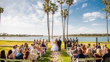 Außenbereich für Hochzeiten