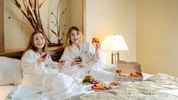 In-room safe, desk, laptop workspace, iron/ironing board