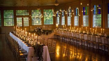 Indoor wedding