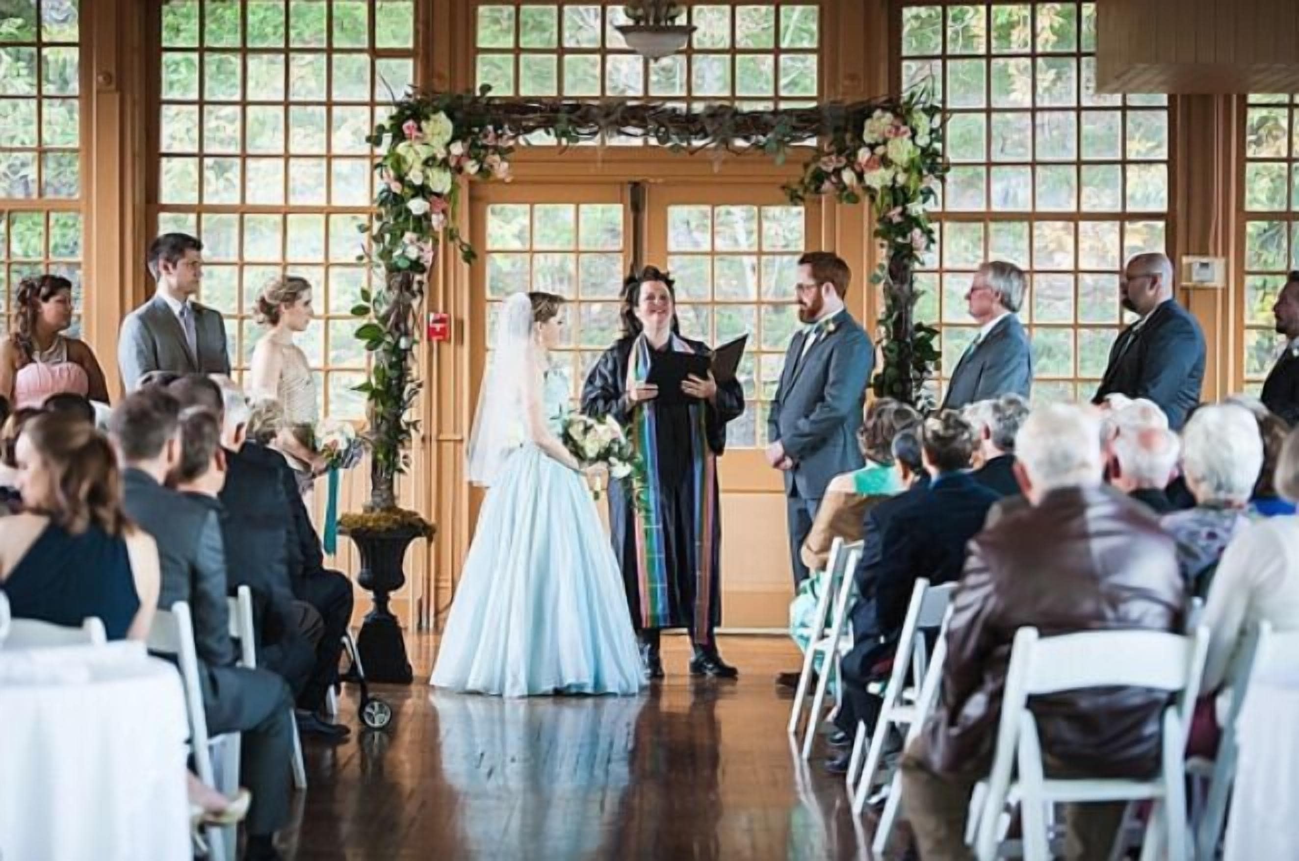 indoor wedding