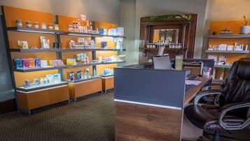 Behandlingsrom for par, kroppsbehandlinger og aromaterapi