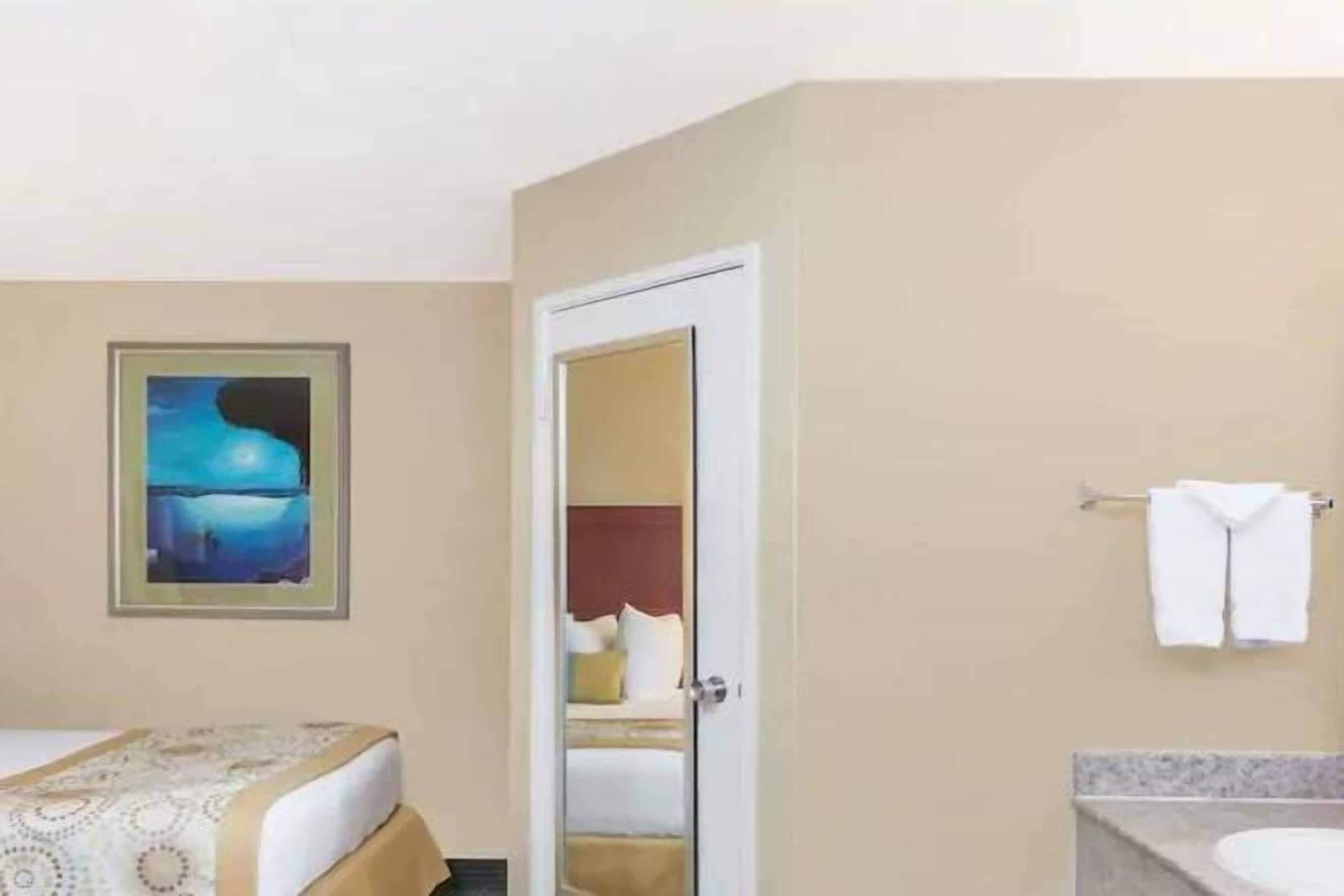 Pillow-top beds, in-room safe, desk, iron/ironing board