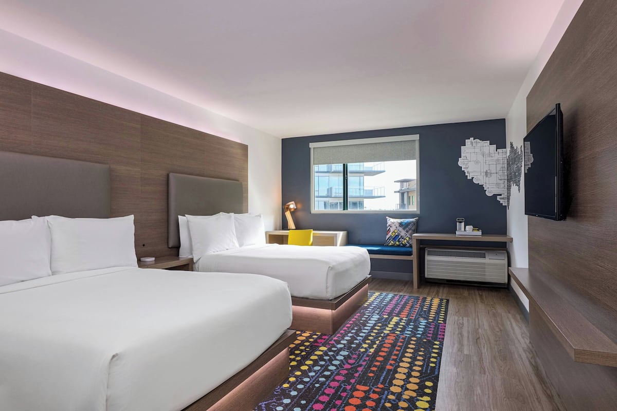 Chic, Room, 2 Double Beds, Pool View | Pool | Outdoor pool