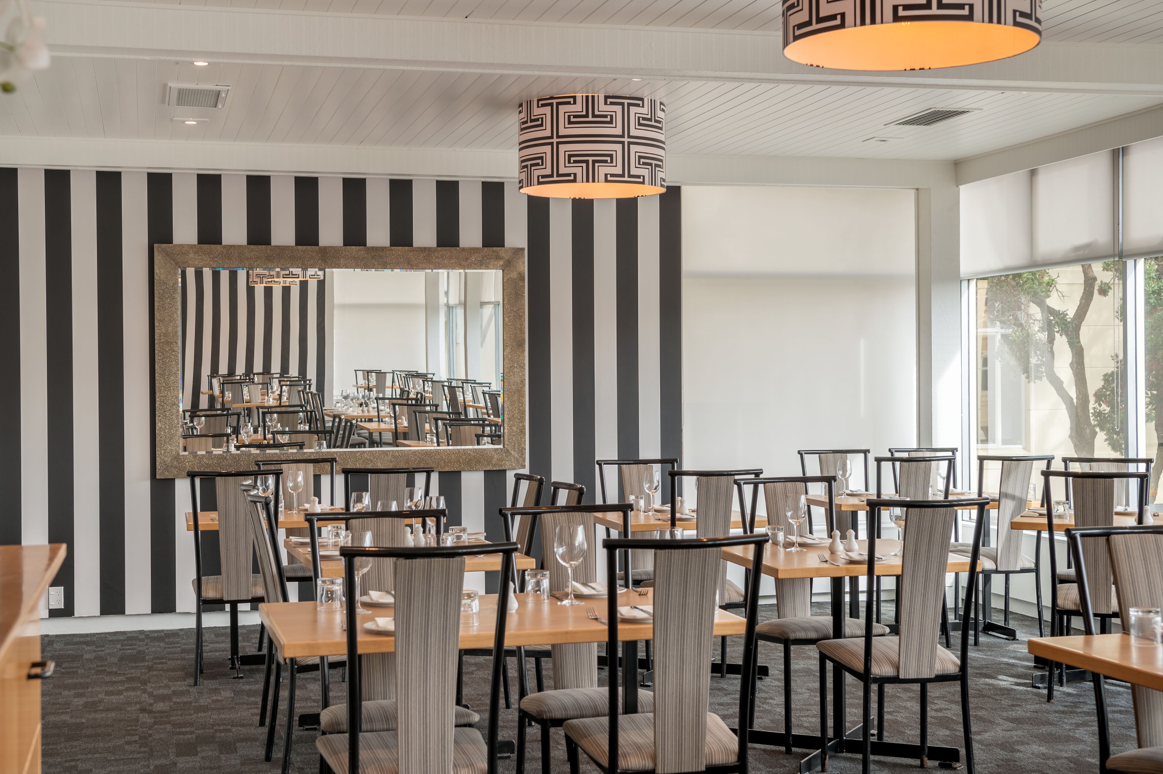 breakfast and dinner served