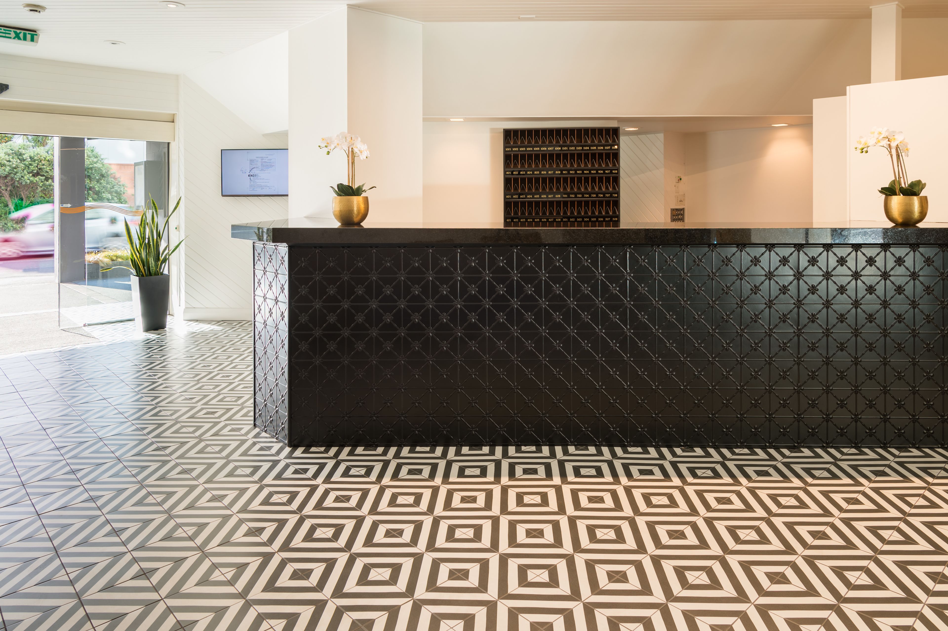 منطقة الاستقبال