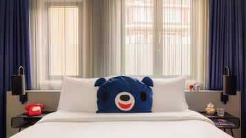 In-room safe, desk, blackout drapes, soundproofing