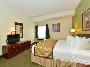 In-room safe, desk, blackout curtains, iron/ironing board