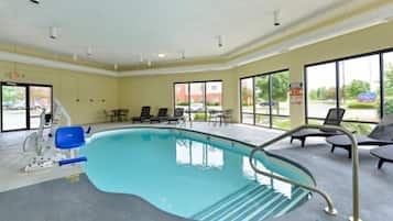 Indoor pool, outdoor pool