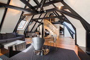 Loft, 2 Bedrooms | Living area