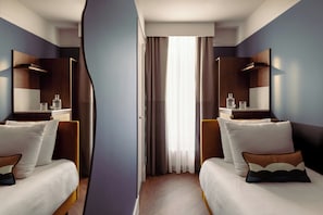 Habitació Comfort, 1 llit individual | Roba de llit hipoal·lergògena, caixa forta a l'habitació i escriptori