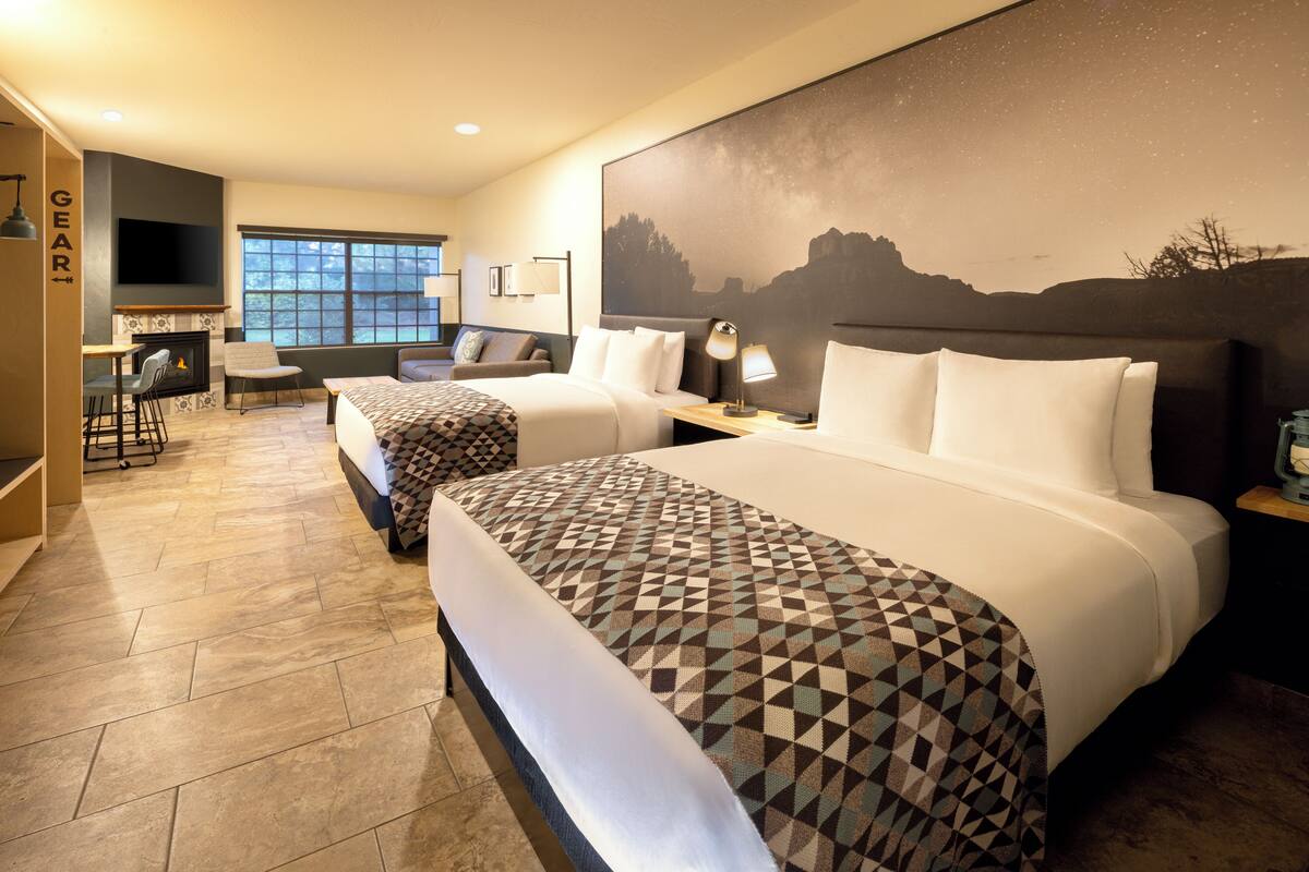 studio, multiple beds | 1 bedroom, down duvets, in-room safe, laptop workspace
