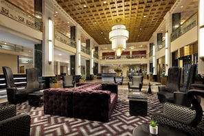 Sitzecke in der Lobby