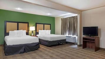 Chambre, 2 grands lits, non-fumeur, cuisine