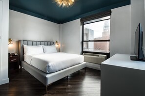 In-room safe, desk, blackout curtains, iron/ironing board - The Hotel @ New York City (New York)