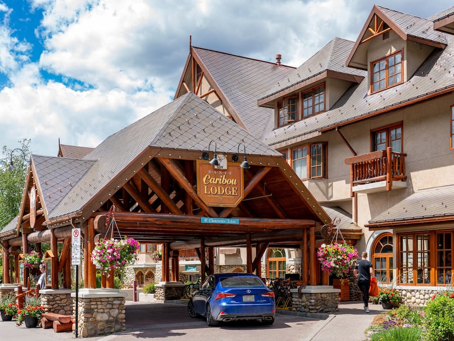 Entrada de la propiedad