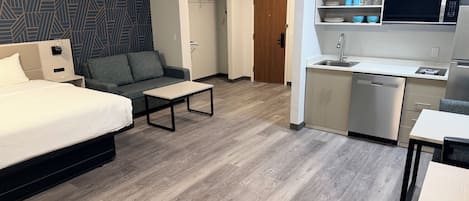 Suite, 1 Queen Bed with Sofa bed, Non Smoking (Efficiency) | Premium bedding, pillowtop beds, individually furnished