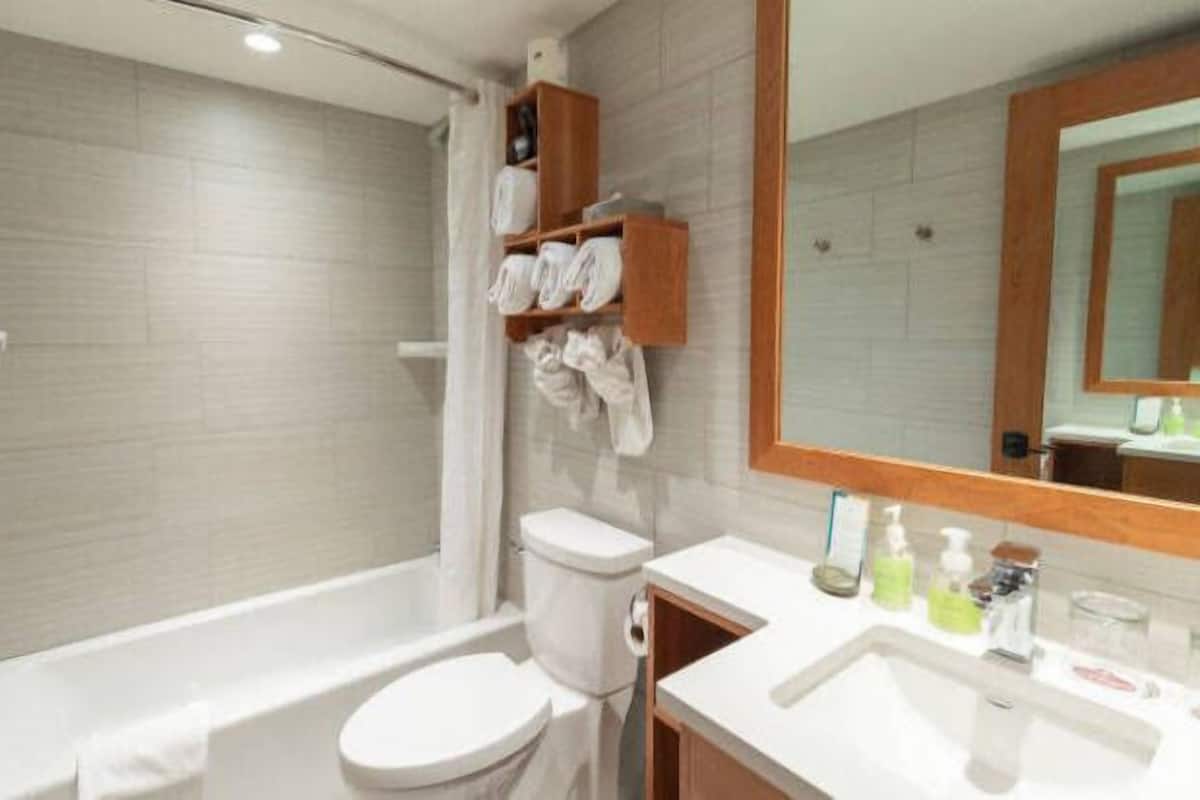 Kamar mandi | Kombinasi shower/bathtub dan perlengkapan kamar mandi ramah lingkungan