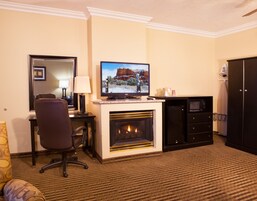 Premium bedding, blackout drapes, iron/ironing board, free WiFi
