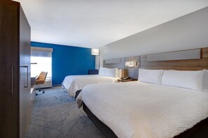 Egyptian cotton sheets, premium bedding, down duvets, desk