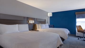 Egyptian cotton sheets, premium bedding, down comforters, desk