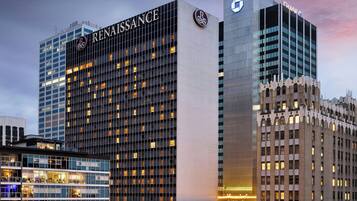 Blick von der Unterkunft