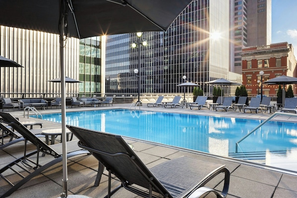 Seasonal outdoor pool