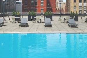 Seasonal outdoor pool