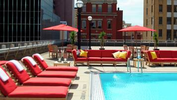 Seasonal outdoor pool