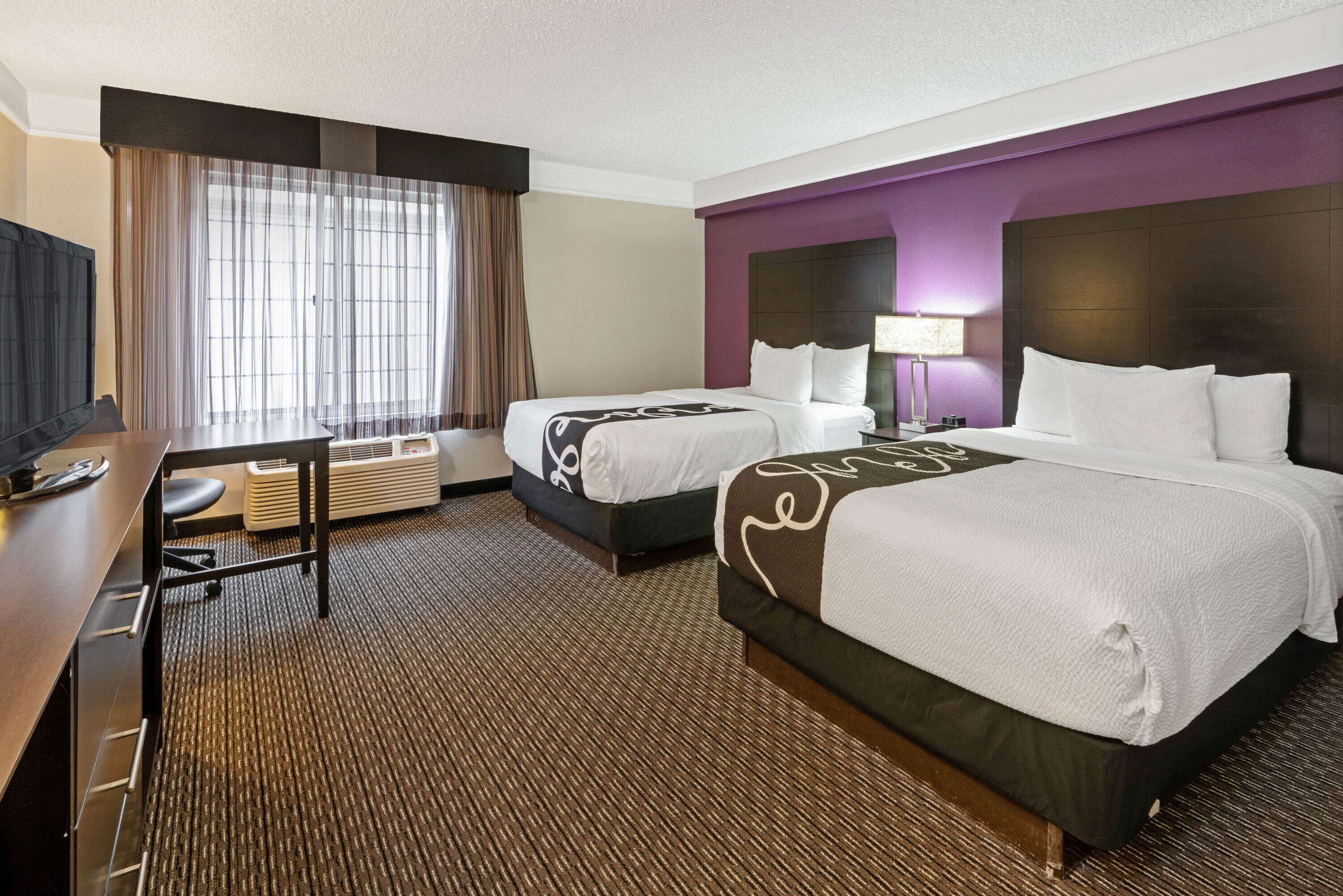 premium bedding, desk, iron/ironing board, free cots/infant beds