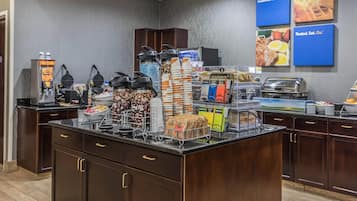 Free daily full breakfast