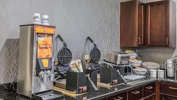 Free daily full breakfast