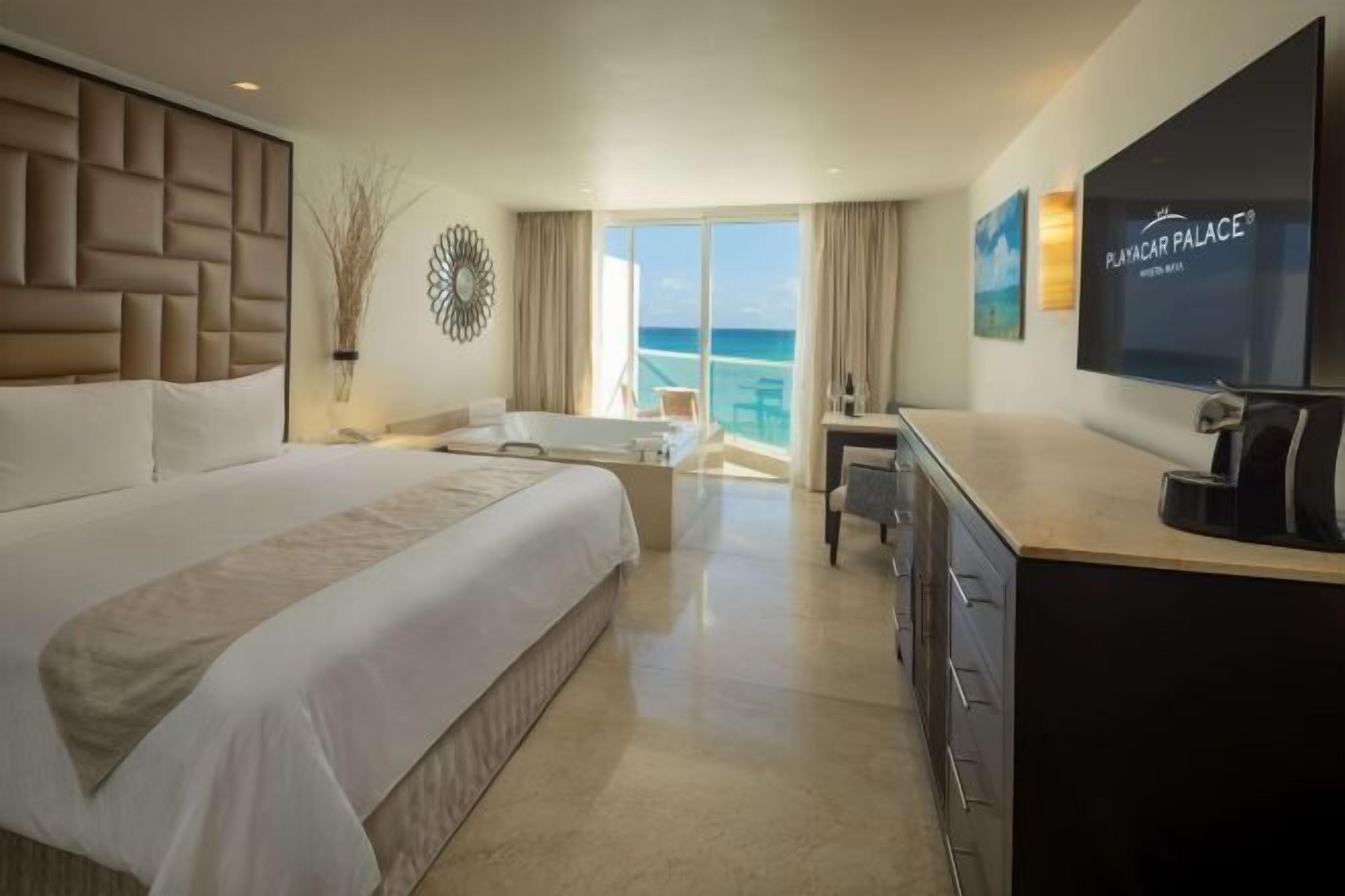 Premium bedding, free minibar, in-room safe, desk