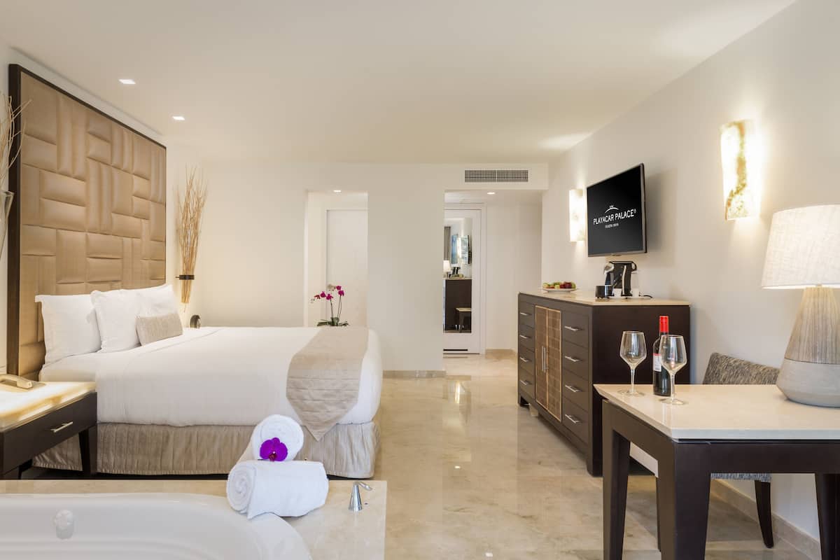 Ropa de cama de alta calidad y artículos del minibar gratis