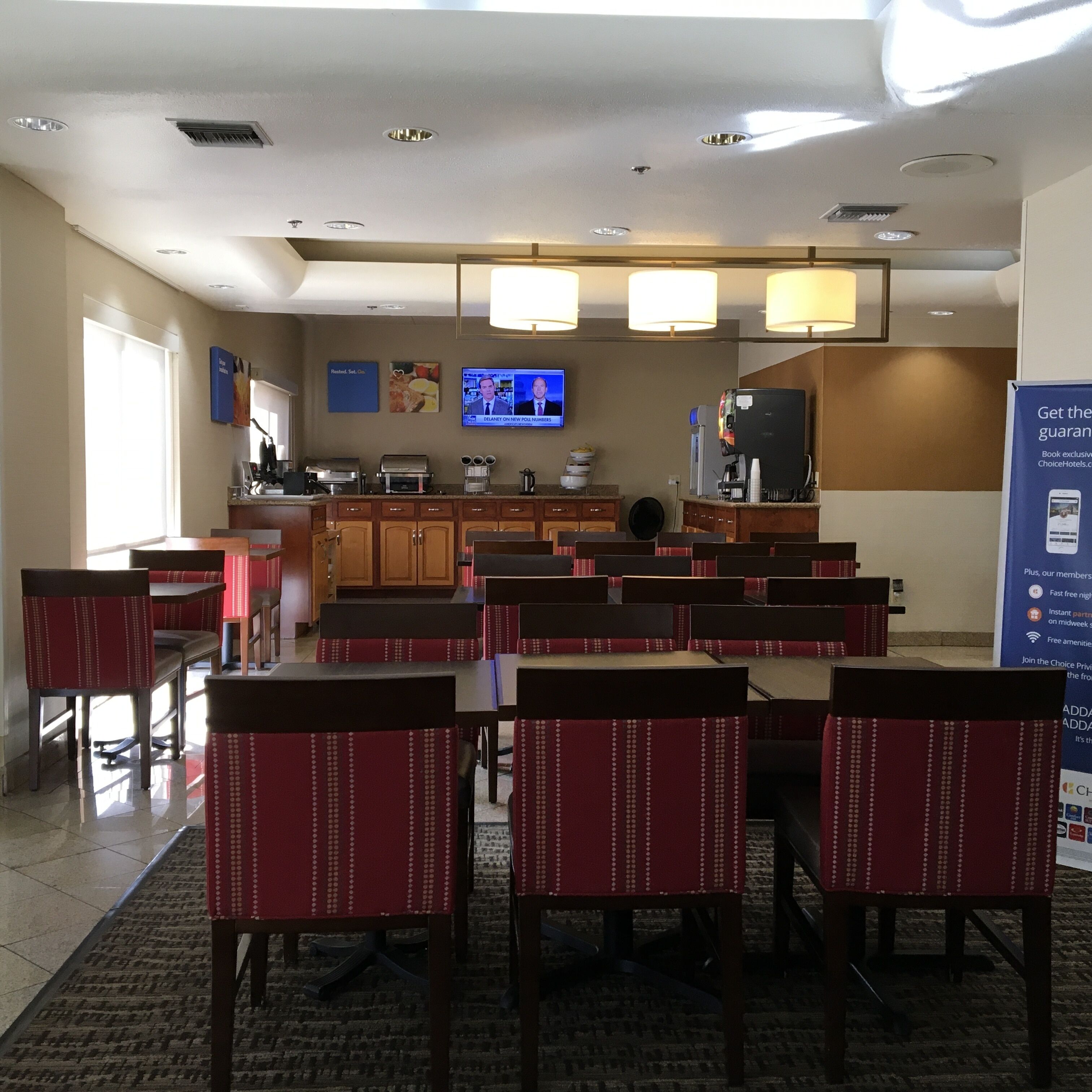 free daily on-the-go breakfast