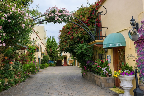 Entrée de l’hébergement 