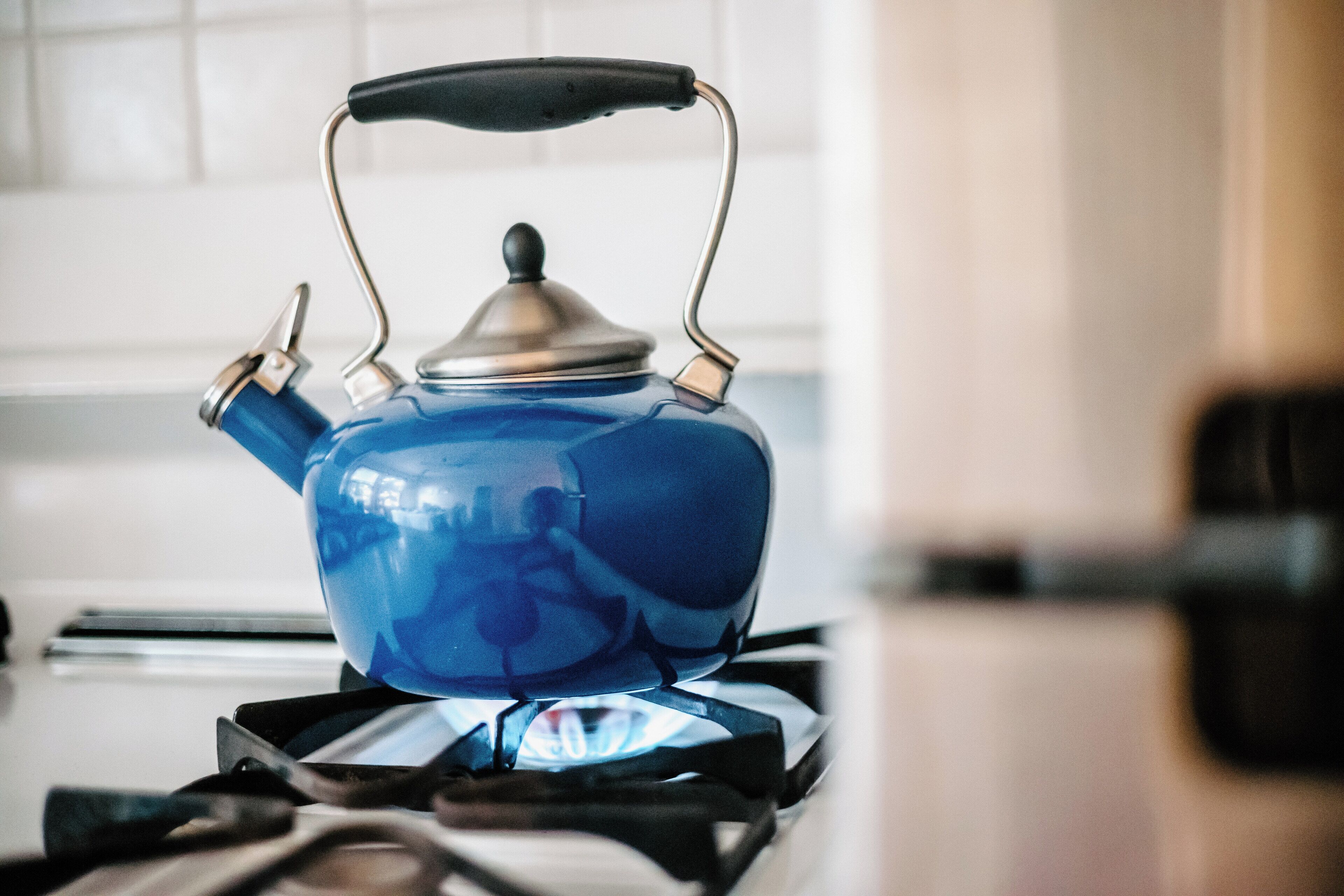 fridge, microwave, coffee/tea maker, high chair