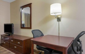 Desk, iron/ironing board, free cots/infant beds, free WiFi