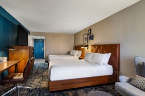 Traditional Room, 2 Queen Beds | Premium bedding, in-room safe, desk, iron/ironing board - Four Points by Sheraton Greensboro Airport (Greensboro)