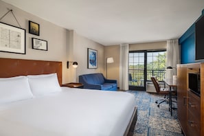 Traditional Room, 1 King Bed with Sofa bed, Balcony | Premium bedding, in-room safe, desk, iron/ironing board