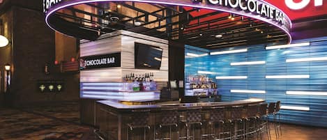 9 bars/lounges, poolside bar