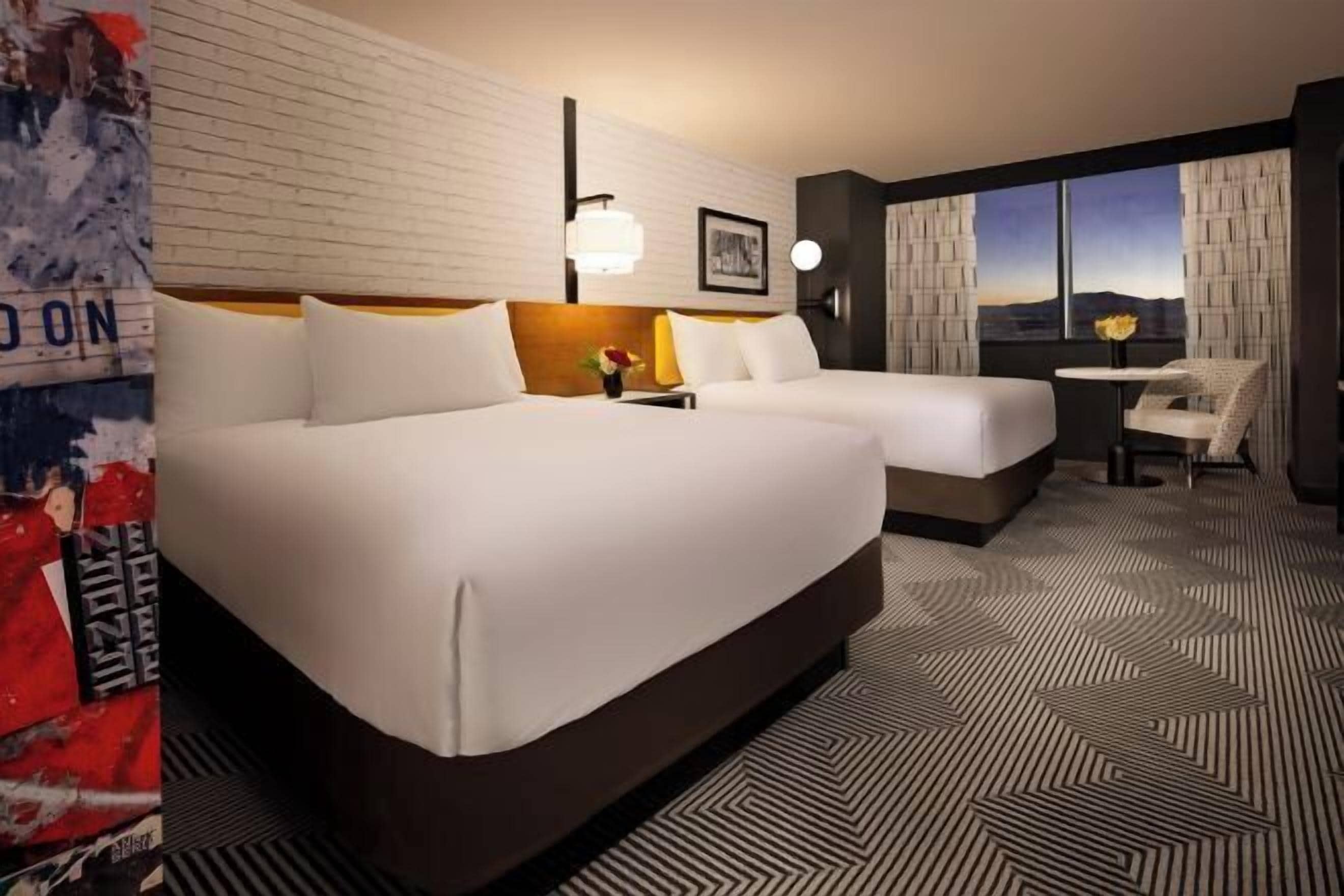 Premium bedding, pillowtop beds, in-room safe, blackout drapes