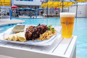Poolside bar