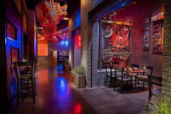 9 restaurants, breakfast, lunch, dinner served; American cuisine at The STRAT Hotel, Casino & Tower